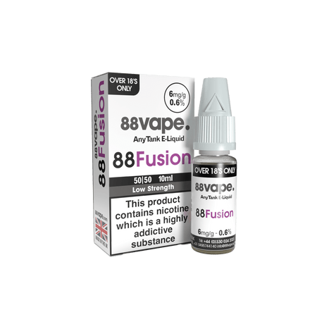 88VAPE - 10ML FUSION E LIQUID - Super E-cig