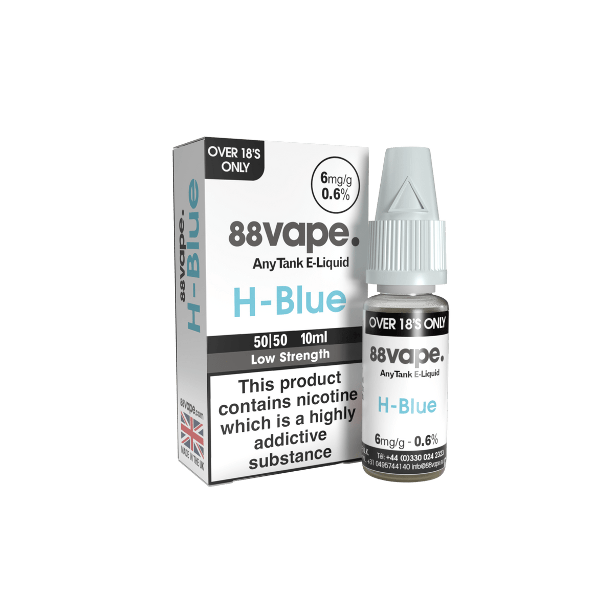 88VAPE H-BLUE 10ML E-LIQUID| 1.20| 10ml E-liquid Super E-cig 88VAPE H-BLUE 10ML E-LIQUID| 1.20| 10ml E-liquid Super E-cig