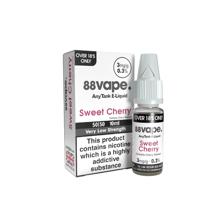 88VAPE - 10ML SWEET CHERRY E LIQUID - Super E-cig