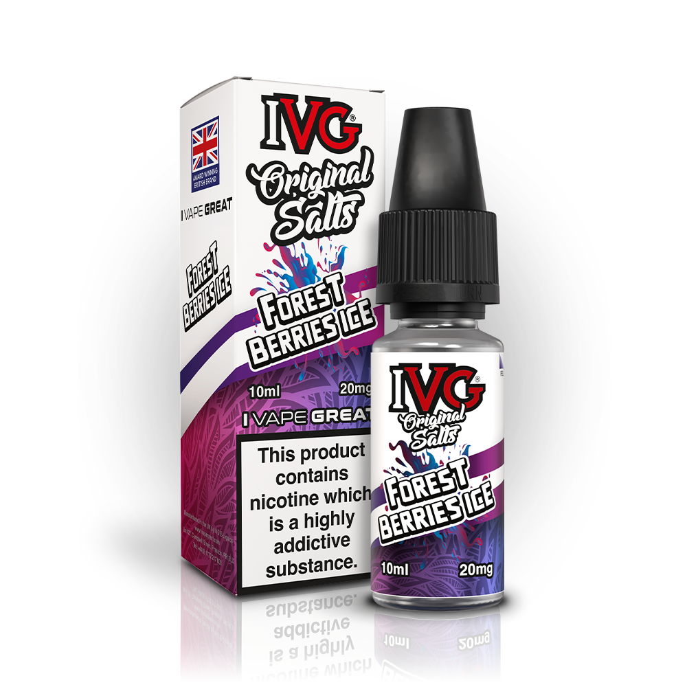 IVG ORIGINAL FORREST BERRIES ICE 10ML NIC SALT E-LIQUID