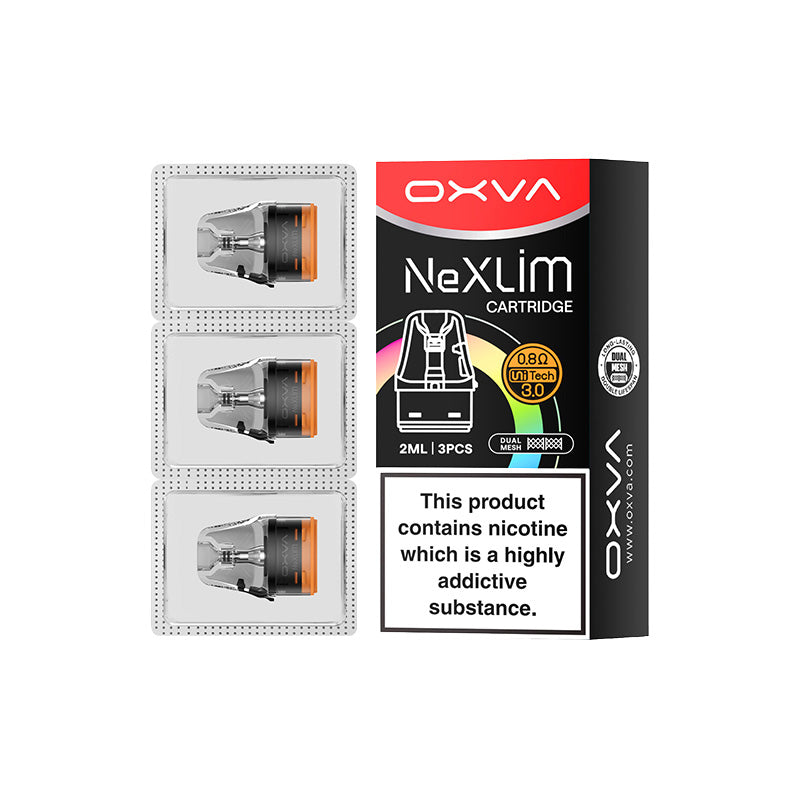 OXVA NEXLIM V2 UNITECH 3.0 REPLACEMENT PODS 3 PACK