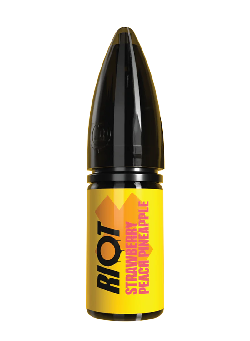 RIOT X STRAWBERRY PEACH PINEAPPLE 10ML NIC SALT E-LIQUID