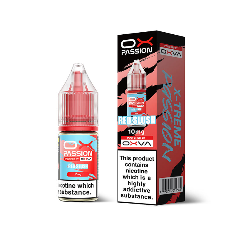 OX PASSION RED SLUSH 10ML NIC SALT E-LIQUID