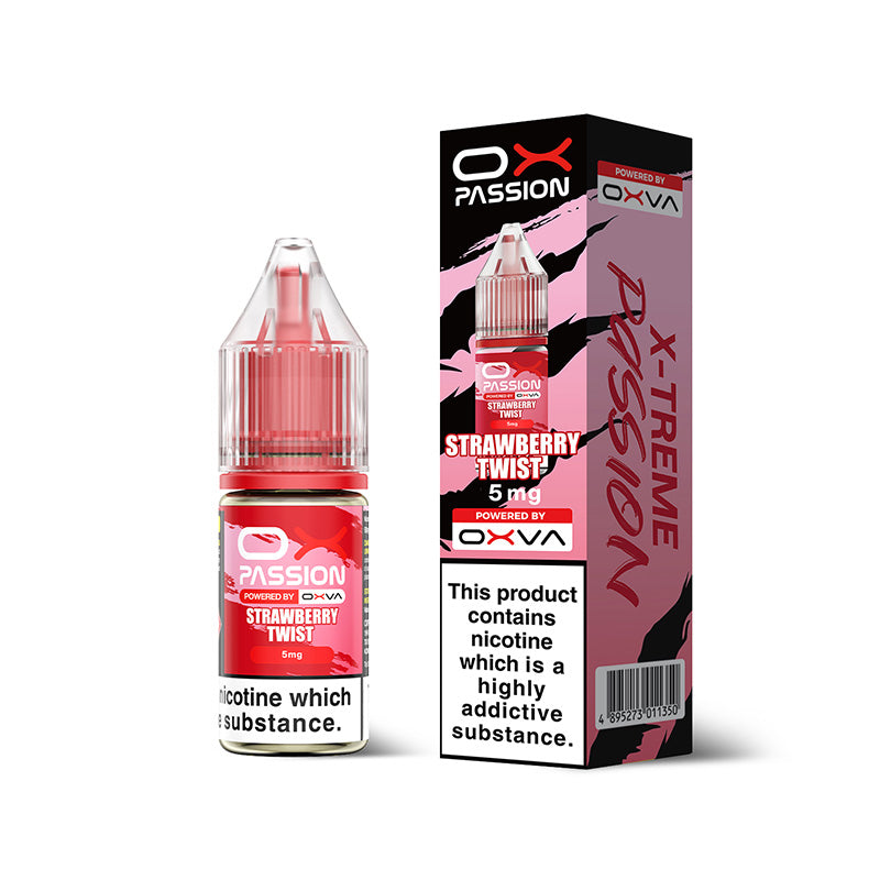 OX PASSION STRAWBERRY TWIST 10ML NIC SALT E-LIQUID