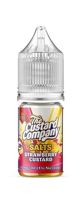 THE CUSTARD COMPANY STRAWBERRY CUSTARD 10ML NIC SALT E-LIQUID