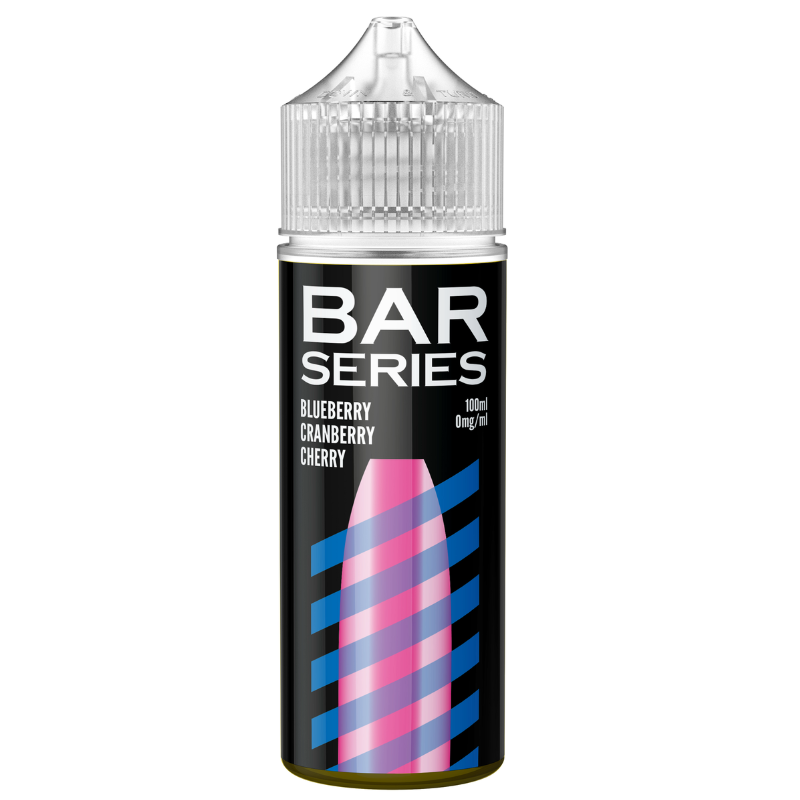 BAR SERIES BLUEBERRY CRANBERRY CHERRY 100ML SHORTFILL E-LIQUID
