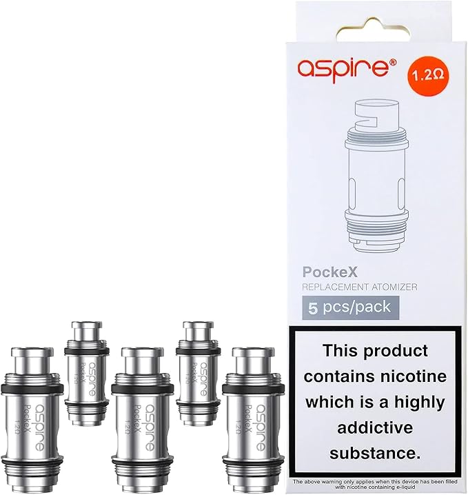 ASPIRE POCKEX COILS 5 PACK - Super E - cig