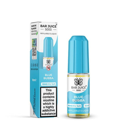 BAR JUICE - 10ML BLUE BUBBA NIC SALT E LIQUID - Super E-cig