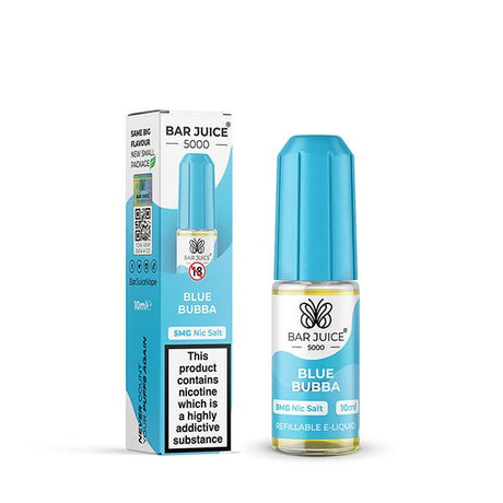 BAR JUICE - 10ML BLUE BUBBA NIC SALT E LIQUID - Super E-cig