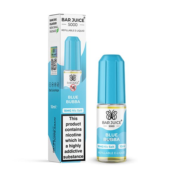 BAR JUICE - 10ML BLUE BUBBA NIC SALT E LIQUID - Super E-cig