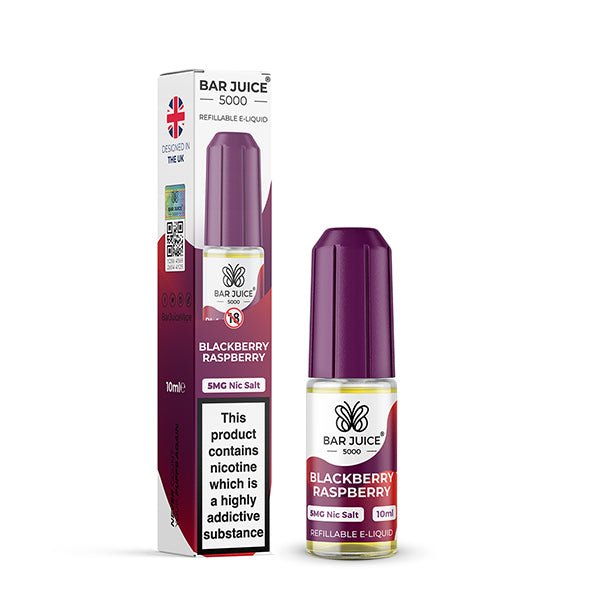 BAR JUICE BLACKBERRY RASPBERRY 10ML NIC SALT E - LIQUID - Super E - cig