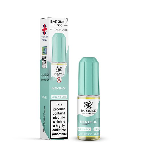 BAR JUICE MENTHOL 10ML NIC SALT E - LIQUID - Super E - cig