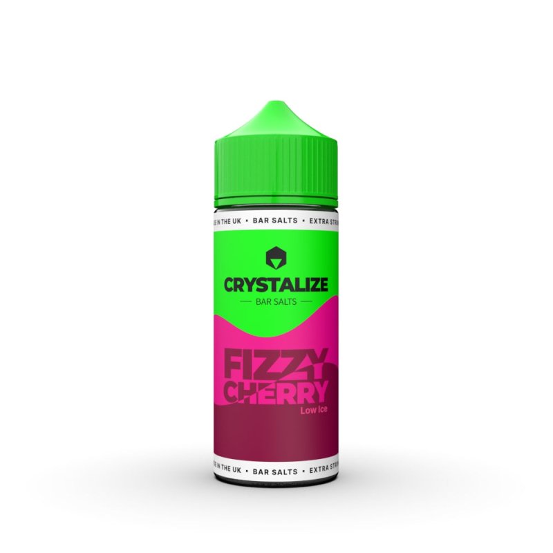 CRYSTALIZE BAR SALTS FIZZY CHERRY 120ML LONGFILL E - LIQUID - Super E - cig