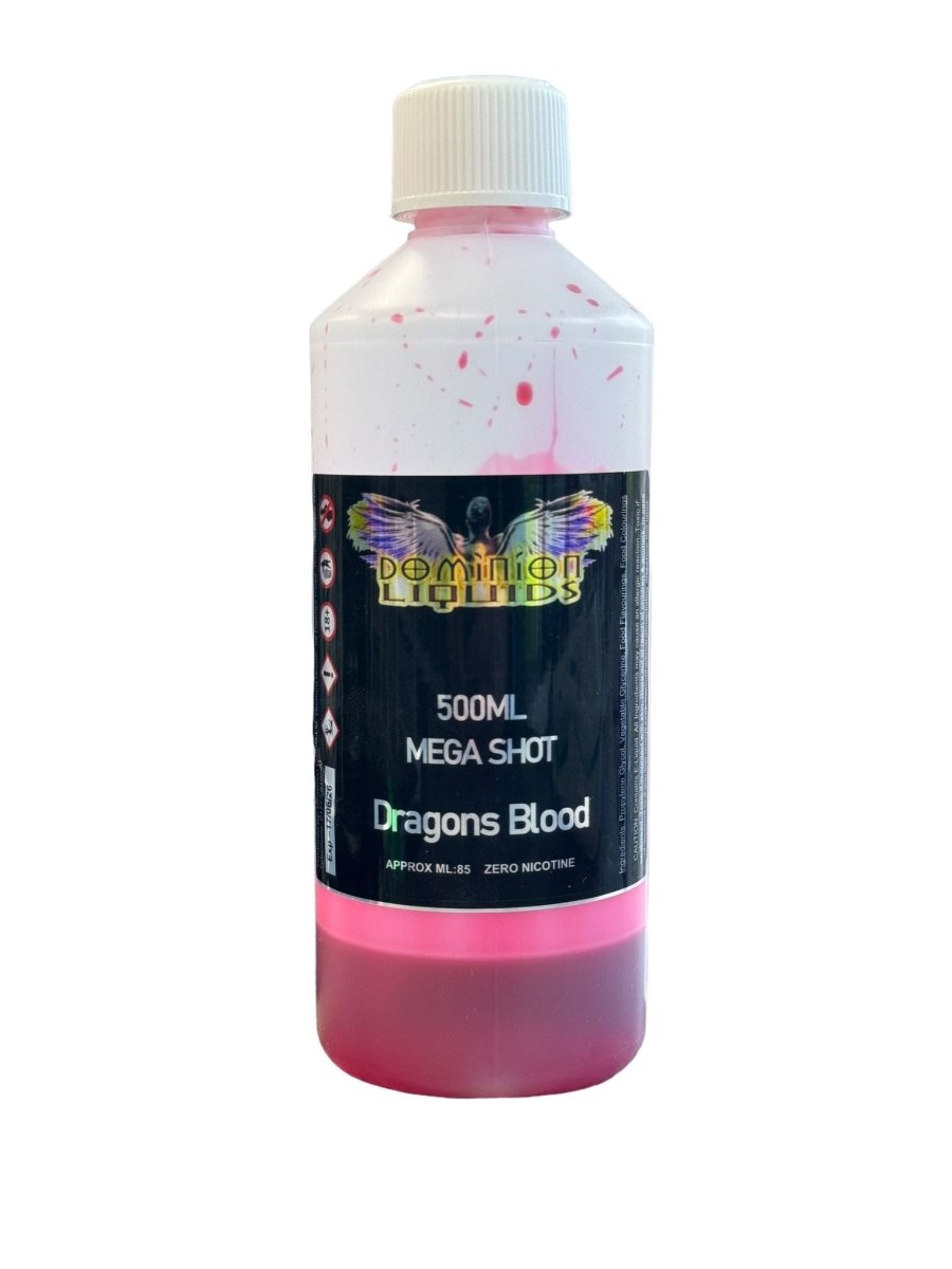 DOMINION LIQUID DRAGONS BLOOD CONCENTRATE 85ML MEGA SHOT - Super E - cig