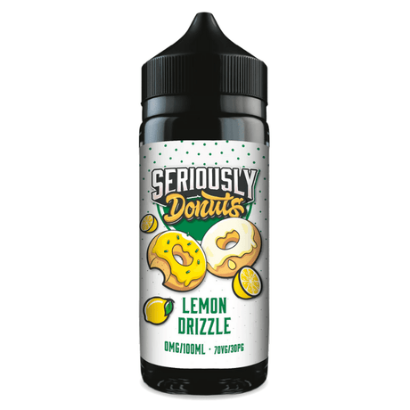 DOOZY SERIOUSLY DONUTS LEMON DRIZZLE 100ML SHORTFILL E - LIQUID - Super E - cig