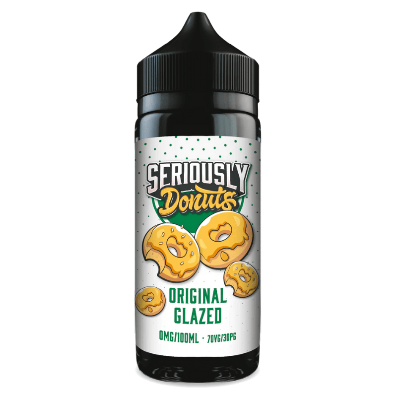 DOOZY SERIOUSLY DONUTS ORIGINAL GLAZED 100ML SHORTFILL E - LIQUID - Super E - cig