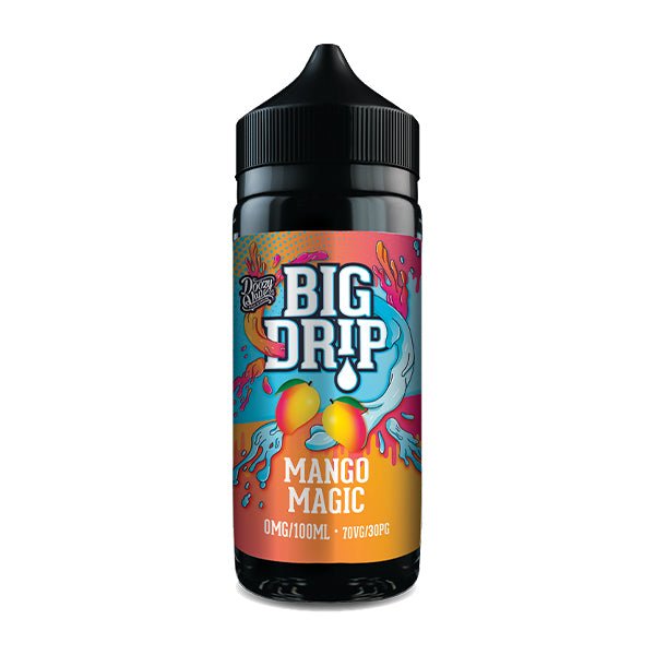 DOOZY VAPE CO - 100ML BIG DRIP MANGO MAGIC 0MG SHORTFILL E LIQUID - Super E-cig