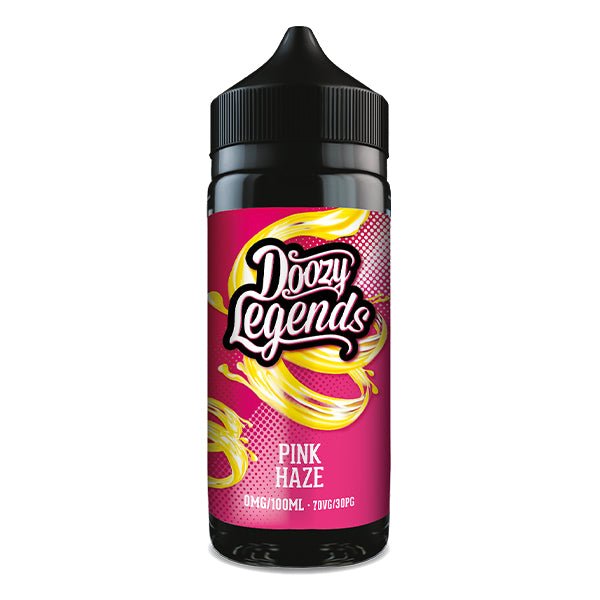 DOOZY VAPE CO - 100ML LEGENDS PINK HAZE 0MG SHORTFILL E LIQUID - Super E-cig