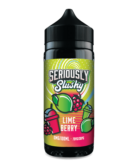 DOOZY VAPE CO - 100ML SERIOUSLY SLUSHY LIME BERRY 0MG SHORTFILL E LIQUID - Super E-cig
