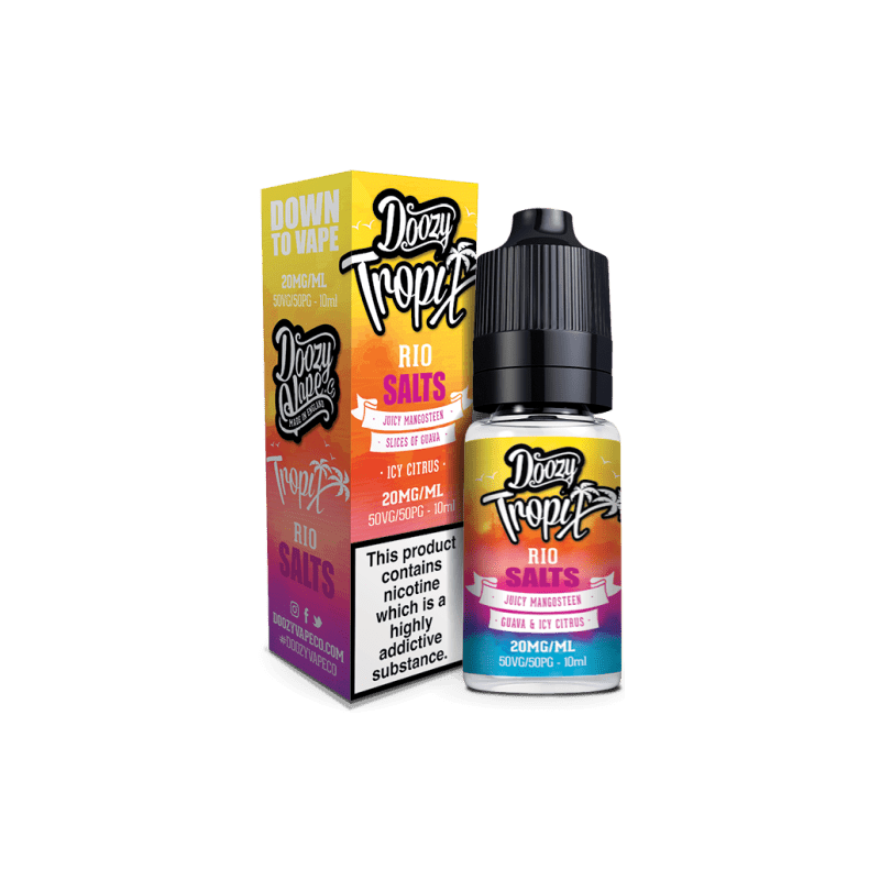 DOOZY VAPE CO - 10ML TROPIX RIO NIC SALT E LIQUID - Super E-cig