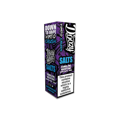 DOOZY VAPE CO - 10ML VIMTO CRUSH NIC SALT E LIQUID - Super E-cig