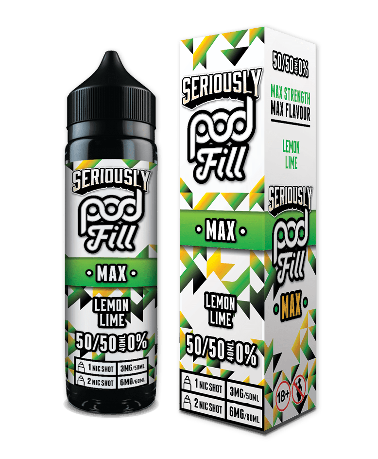 DOOZY VAPE CO - 40ML LEMON LIME 0MG SHORTFILL E LIQUID - Super E-cig