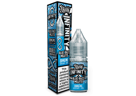 DOOZY VAPE CO INFINITY PODFILL BLUE RAZZ MOJITO 10ML NIC SALT E - LIQUID - Super E - cig