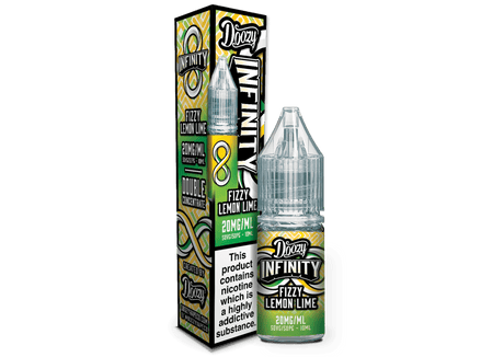 DOOZY VAPE CO INFINITY PODFILL FIZZY LEMON LIME 10ML NIC SALT E - LIQUID - Super E - cig