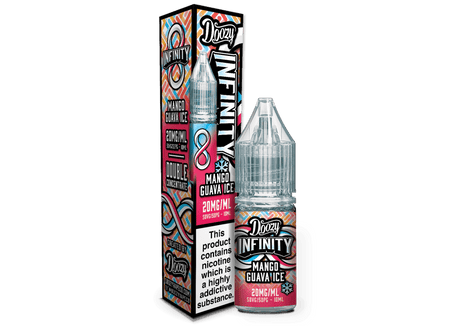 DOOZY VAPE CO INFINITY PODFILL MANGO GUAVA ICE 10ML NIC SALT E - LIQUID - Super E - cig
