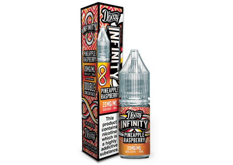 DOOZY VAPE CO INFINITY PODFILL PINEAPPLE RASPBERRY 10ML NIC SALT E - LIQUID - Super E - cig