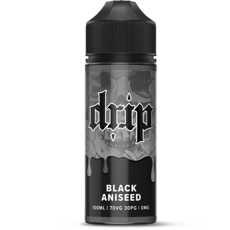 DRIP BLACK ANISEED 100ML SHORTFILL E - LIQUID - Super E - cig