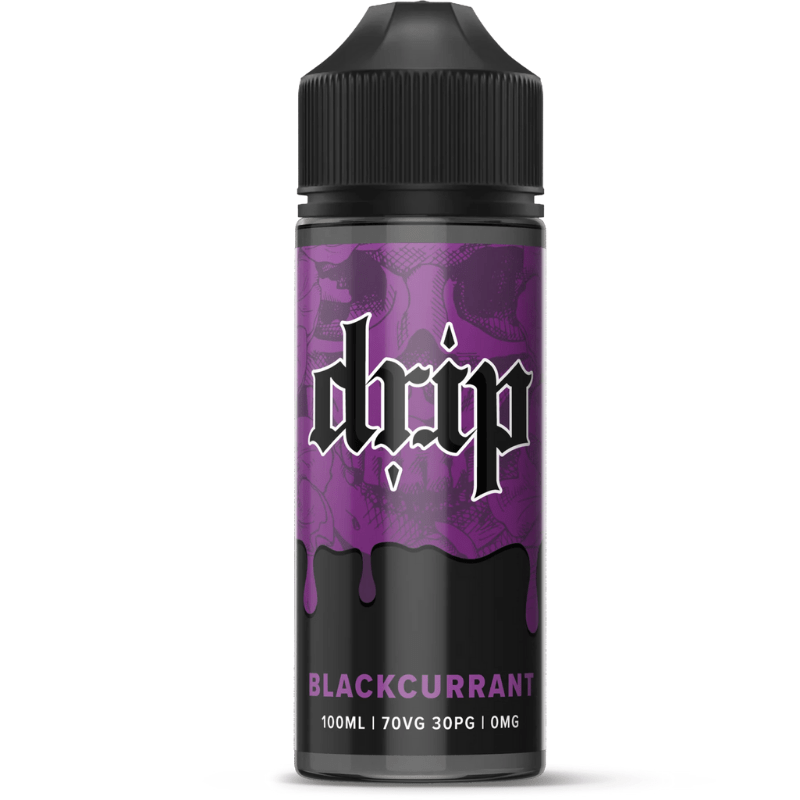 DRIP BLACKCURRANT 100ML SHORTFILL E - LIQUID - Super E - cig