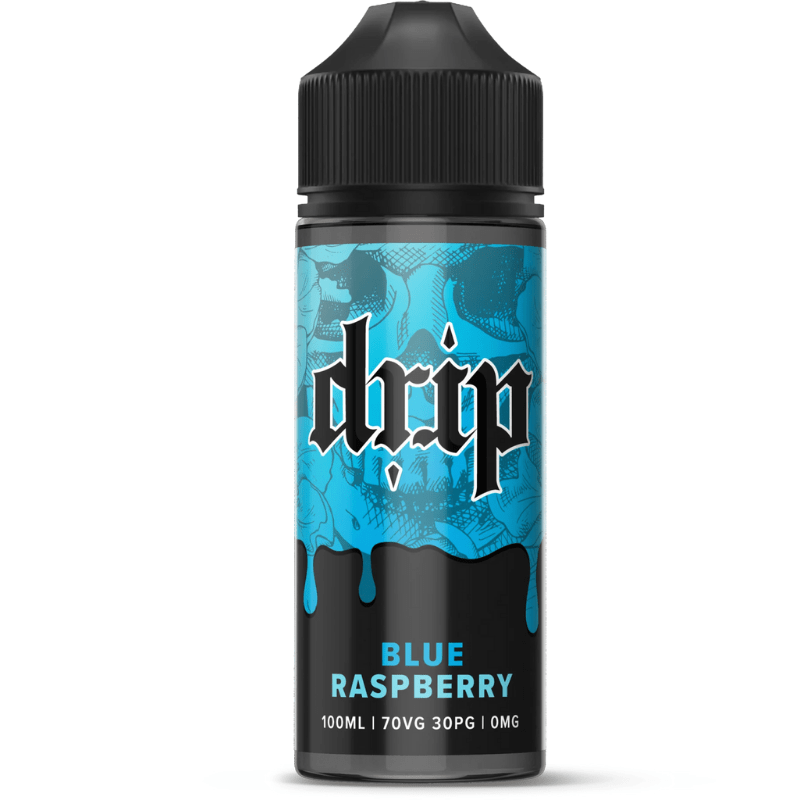 DRIP BLUE RASPBERRY 100ML SHORTFILL E - LIQUID - Super E - cig