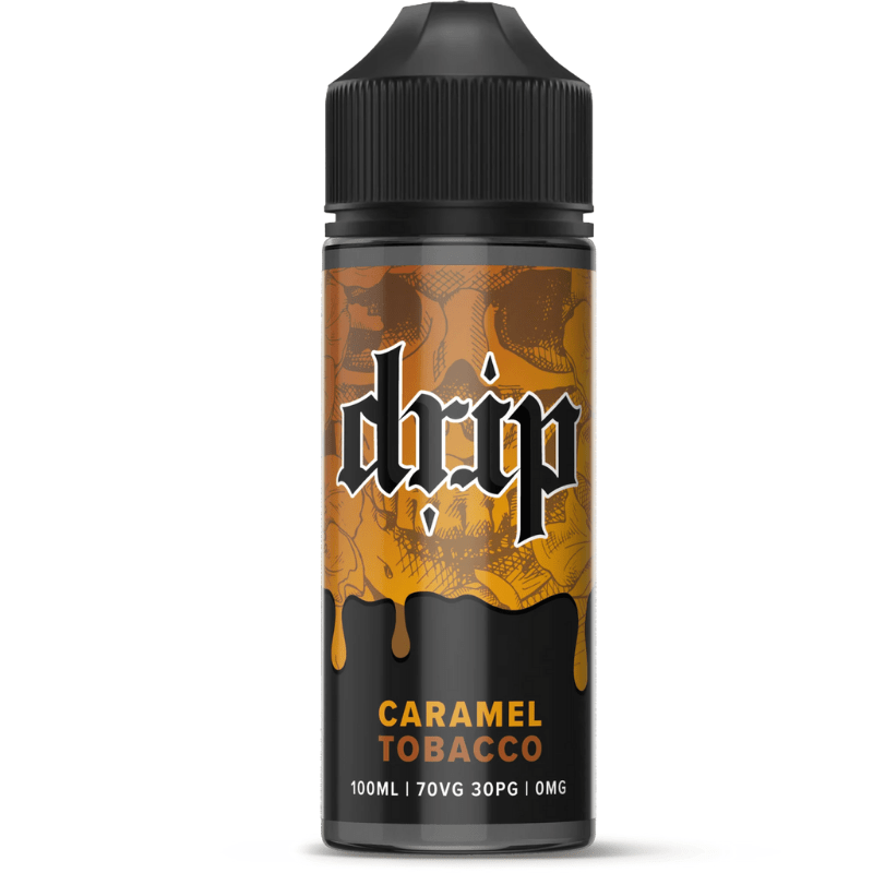 DRIP CARAMEL TOBACCO 100ML SHORTFILL E - LIQUID - Super E - cig
