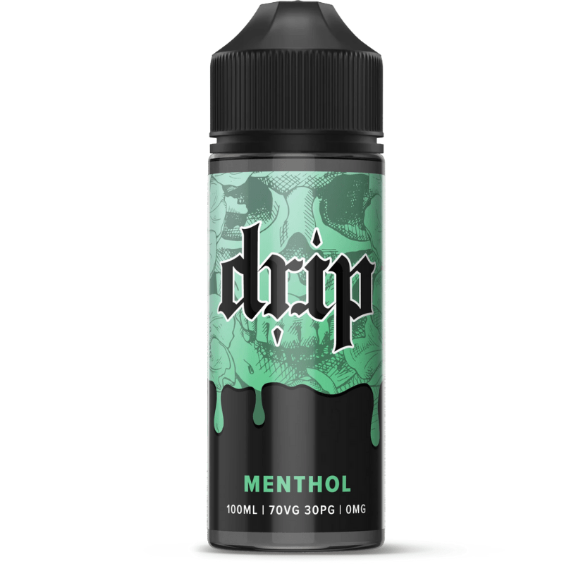 DRIP MENTHOL 100ML SHORTFILL E - LIQUID - Super E - cig