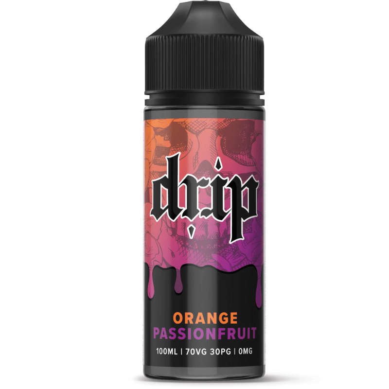 DRIP ORANGE PASSIONFRUIT 100ML SHORTFILL E - LIQUID - Super E - cig