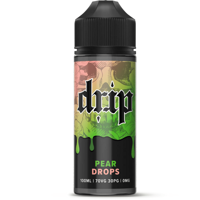 DRIP PEAR DROPS 100ML SHORTFILL E - LIQUID - Super E - cig