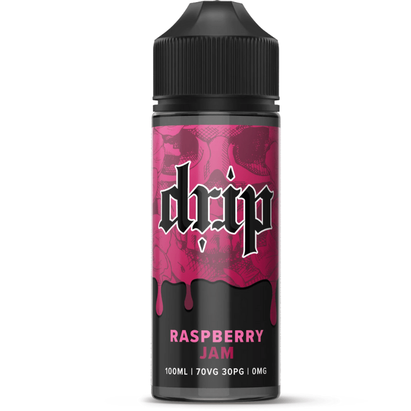 DRIP RASPBERRY JAM 100ML SHORTFILL E - LIQUID - Super E - cig
