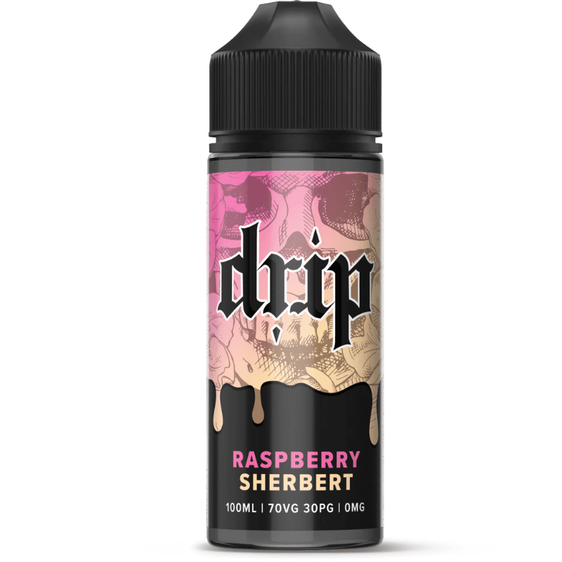 DRIP RASPBERRY SHERBERT 100ML SHORTFILL E - LIQUID - Super E - cig