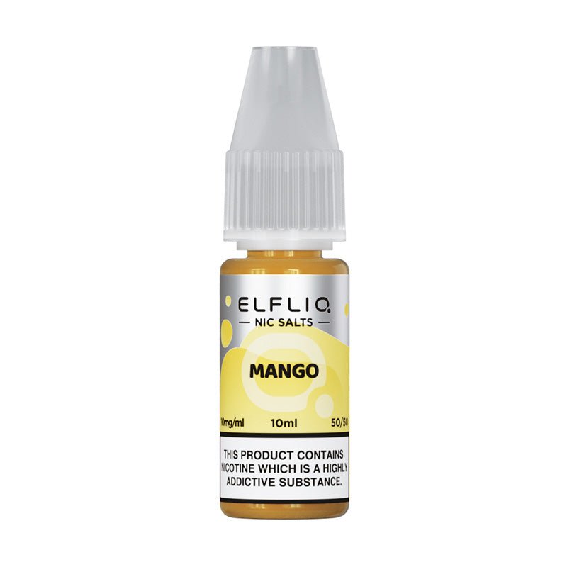 ELF BAR - 10ML ELFLIQ MANGO NIC SALT E LIQUID - Super E-cig