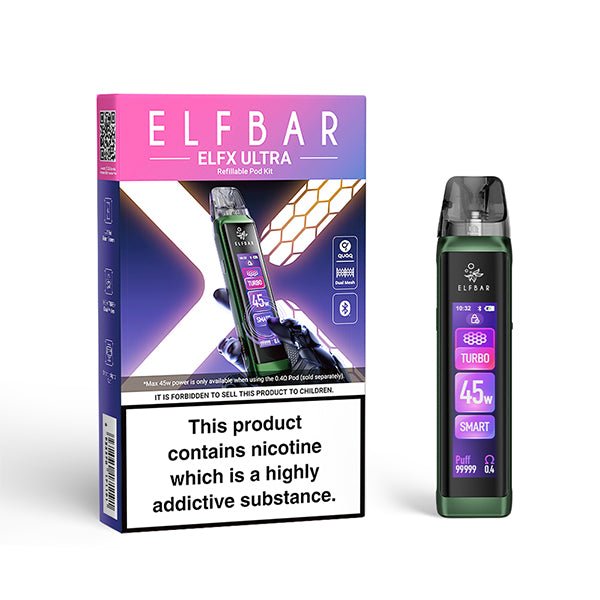 ELF BAR ELFX ULTRA POD KIT - Super E - cig