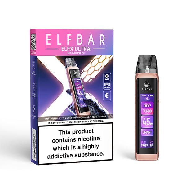 ELF BAR ELFX ULTRA POD KIT - Super E - cig