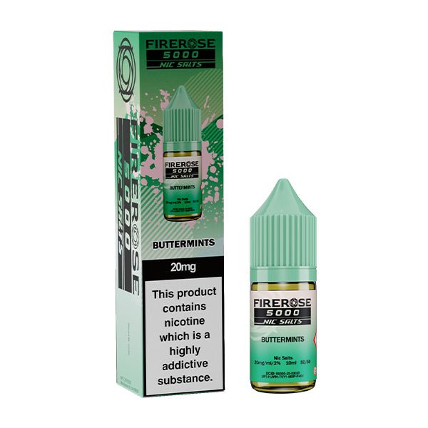 ELUX FIREROSE 5000 BUTTERMINT 10ML NIC SALT E - LIQUID - Super E - cig