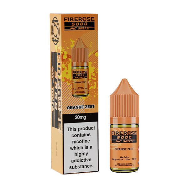 ELUX FIREROSE 5000 ORANGE ZEST 10ML NIC SALT E - LIQUID - Super E - cig