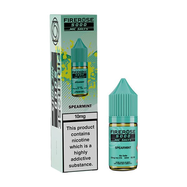 ELUX FIREROSE 5000 SPEARMINT 10ML NIC SALT E - LIQUID - Super E - cig