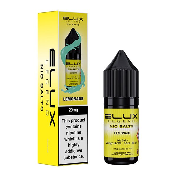 ELUX LEGEND LEMONADE 10ML NIC SALT E - LIQUID - Super E - cig