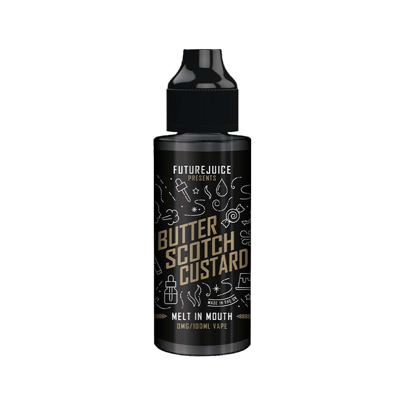 FUTURE JUICE - 100ML BUTTERSCOTCH CUSTARD 0MG SHORTFILL E LIQUID - Super E-cig