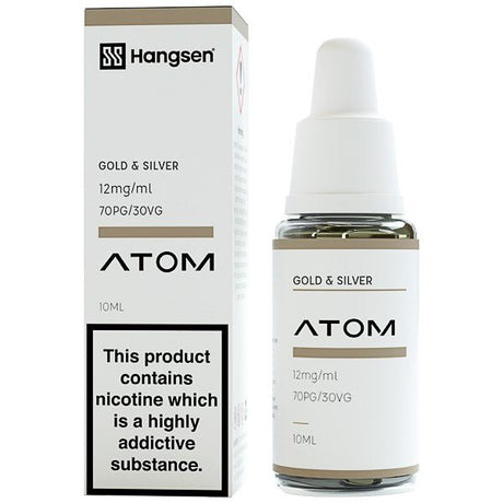 HANGSEN - 10ML GOLD & SILVER E LIQUID - Super E-cig