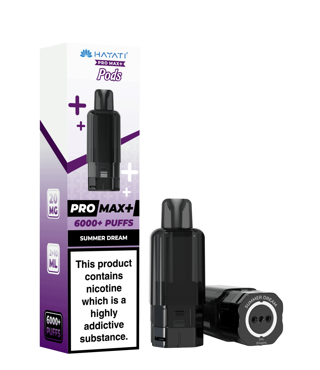 HAYATI PRO MAX + PREFILLED POD - Super E - cig