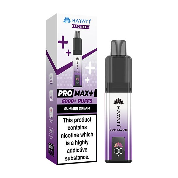 HAYATI PRO MAX + PREFILLED POD KIT - Super E - cig
